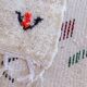 Moroccan Berber rug Beni Ourain 1X1.5 cm