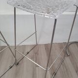 Paire de tabourets de bar design Spider Made in Italy
