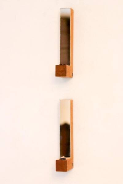 Pair of mid-century Scandinavian sconces