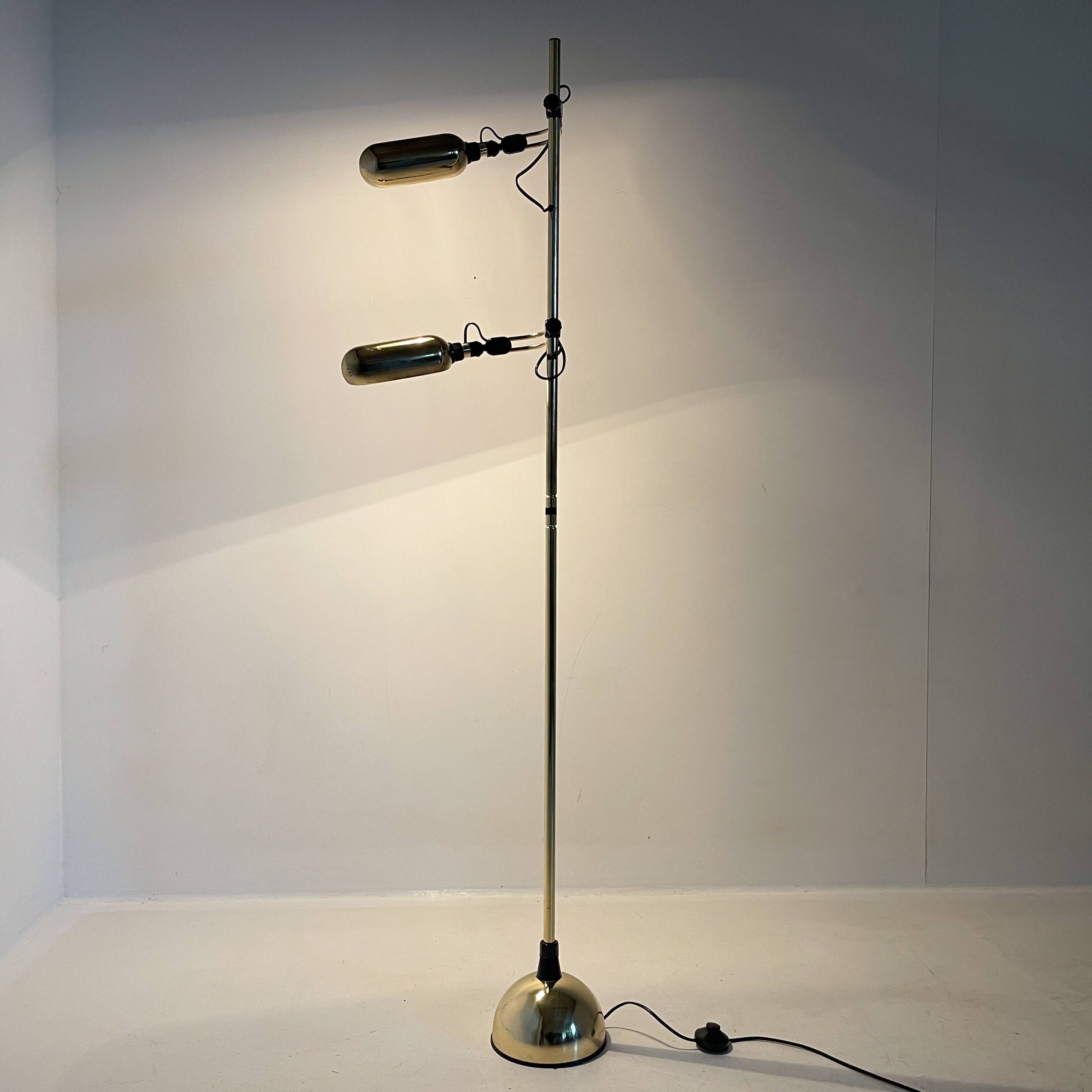 1980's Italian Adjustable Floor Lamp