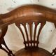 Desk and its rotating armchair England XIX century