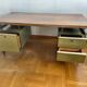 Bureau en palissandre et metal