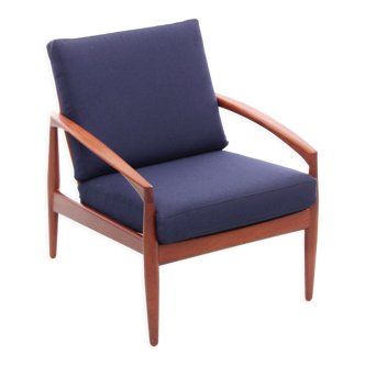 Fauteuil scandinave modèle 121 ou PaperKnive en teck