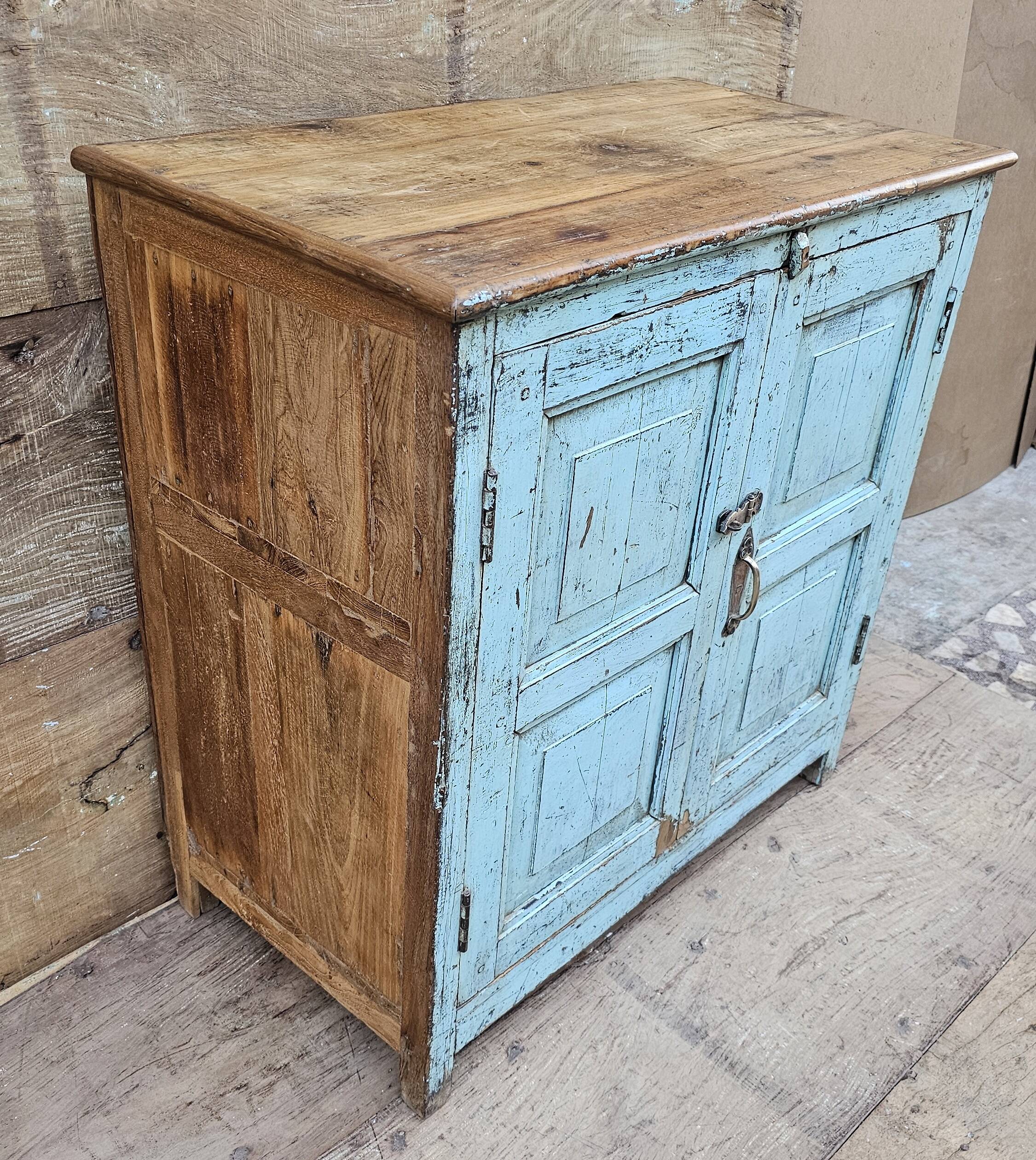 Ancien buffet en teck birman