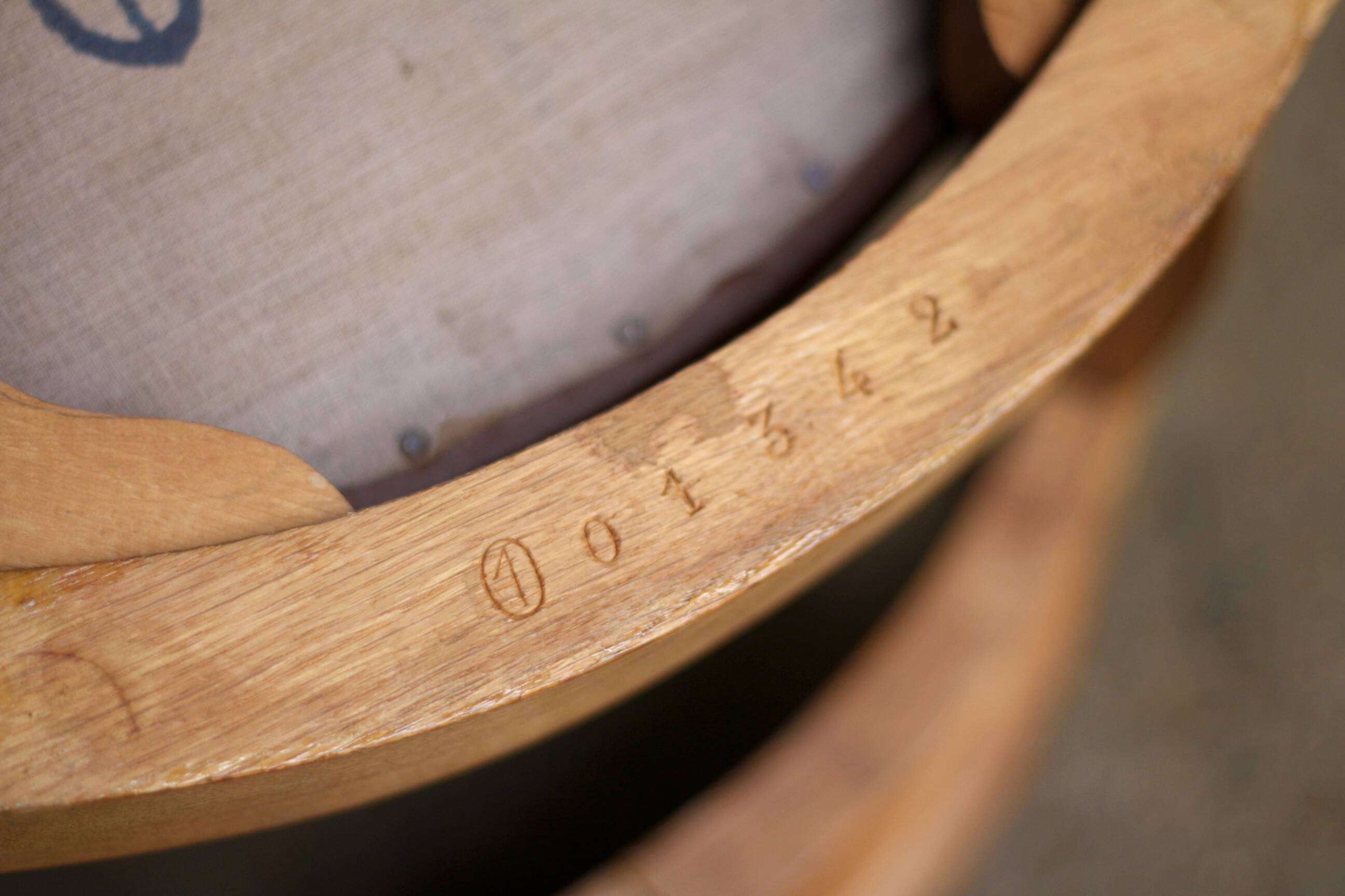 Restoration armchair of the national collections