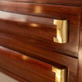 Commode or sideboard in rosewood. Italian work from the 1960s.