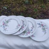 4 dessert plates Pontesa Porcelain Royal of Spain