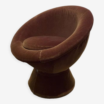 Fauteuil en velours