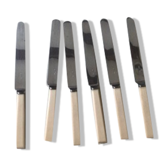 12 ivory handle knives