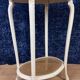 Louis XV Style Side Table or Pedestal Table in Lacquered Wood