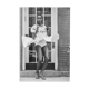Silver barium photo print 1969 naomi sims mode format 30cmx45cm