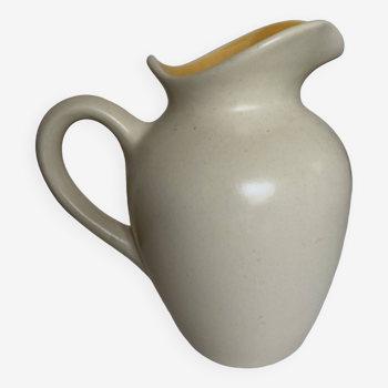 Ceramic pitcher vase in the style of chambost vallauris 1950