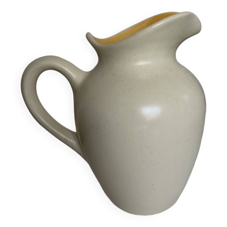 Ceramic pitcher vase in the style of chambost vallauris 1950