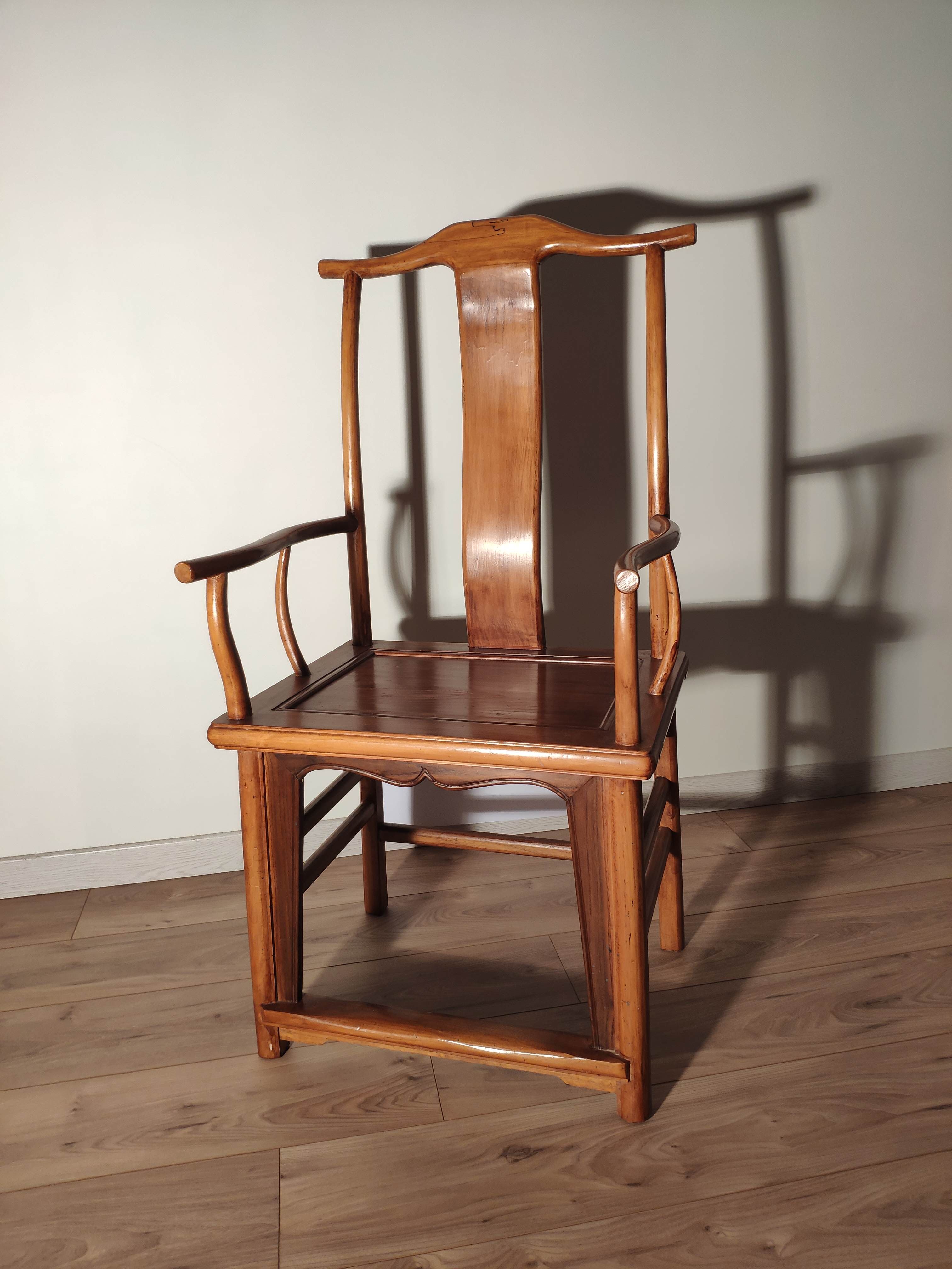 Chinese armchair "literate hat"