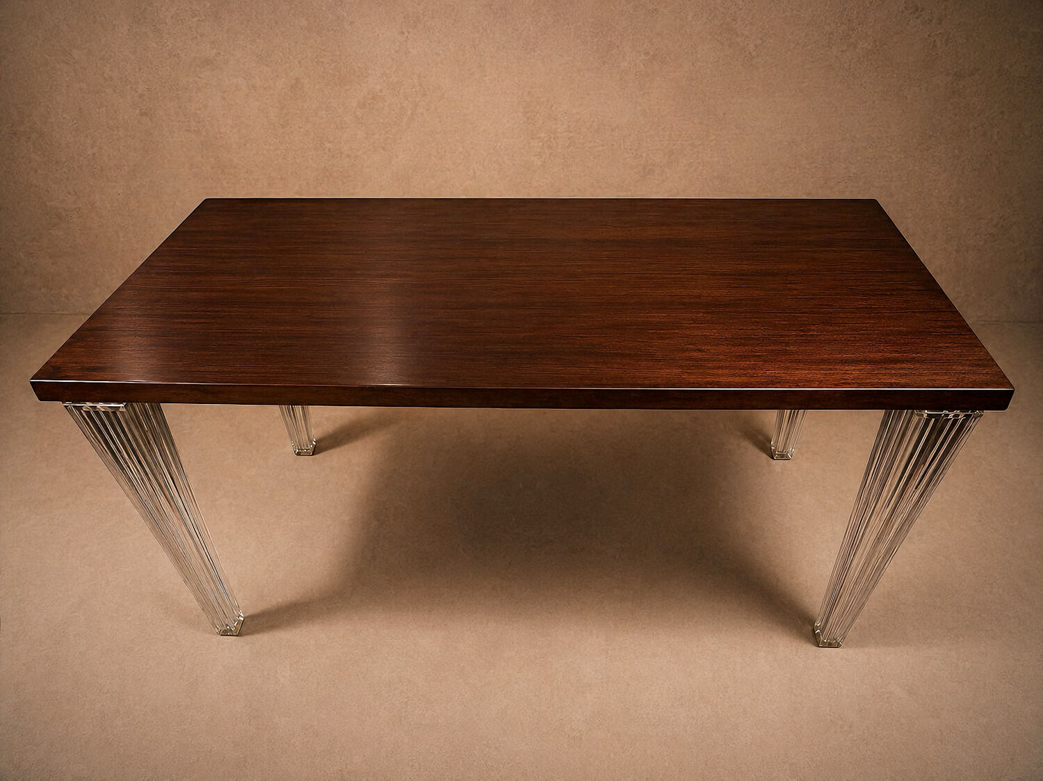 Table palissandre Starck TopTop Kartell