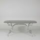 Dining table in chrome and smoked glass - Gastone Rinaldi 1970