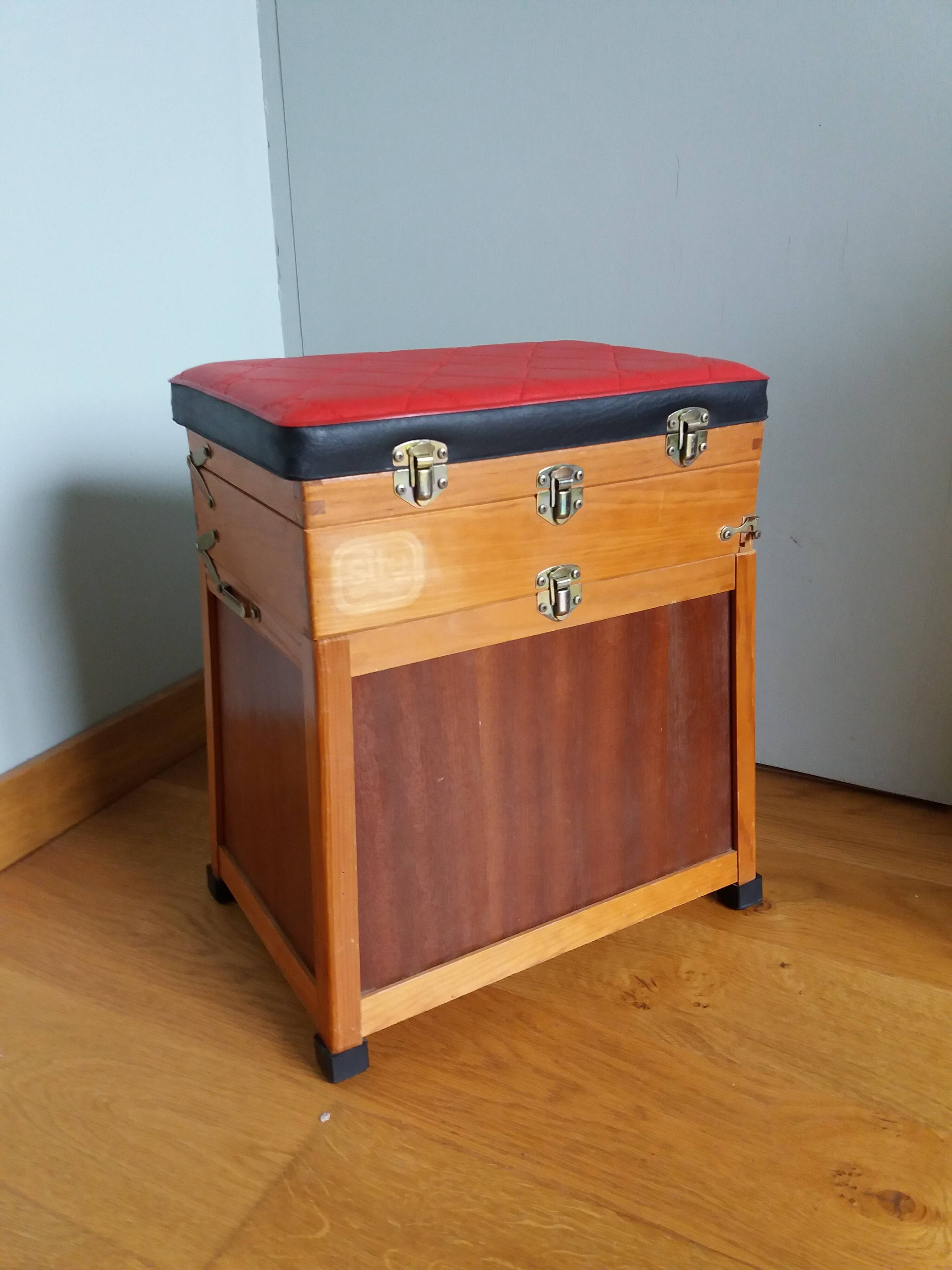 Fishing chest fisherman stool