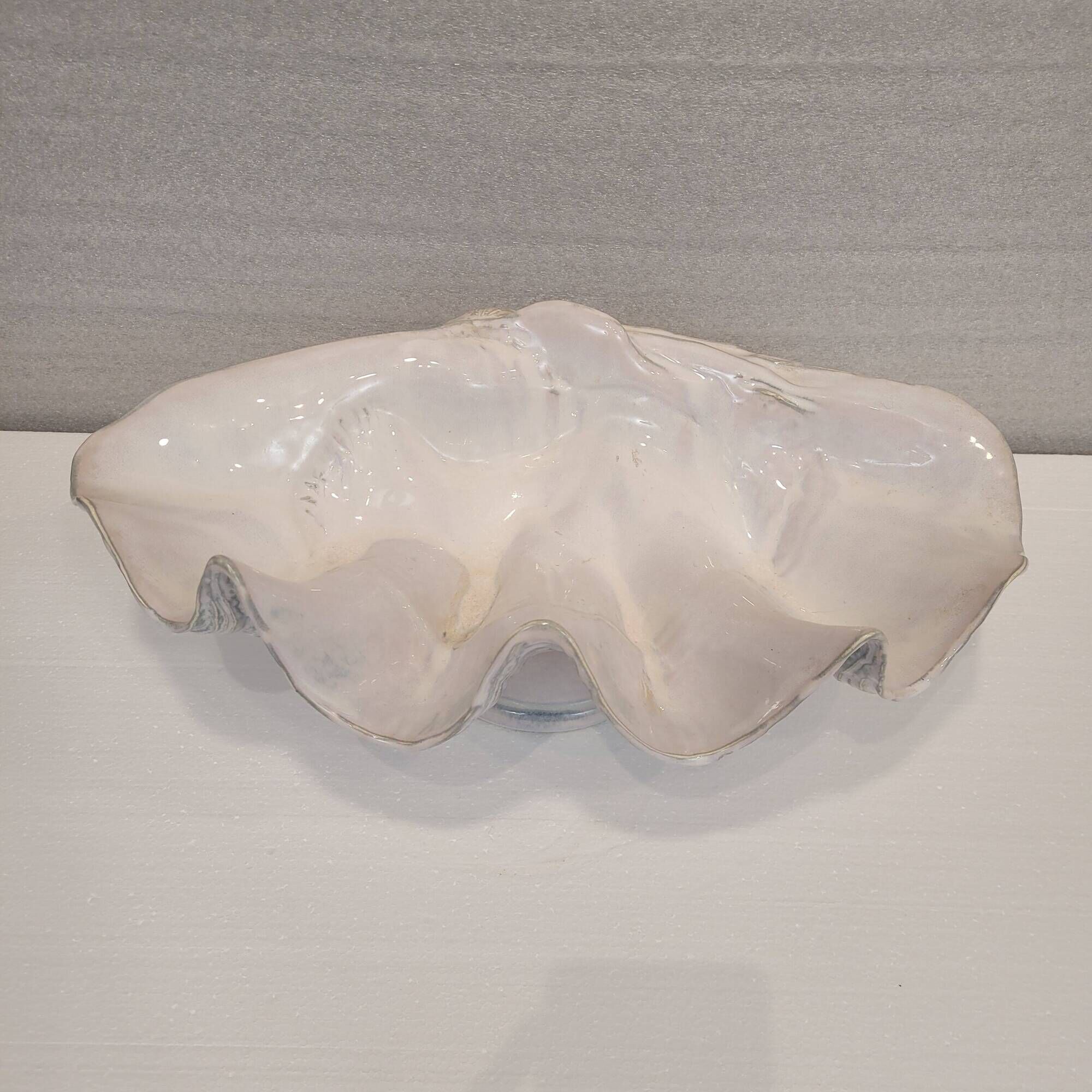 Center of table “Venera” or “Tridacna”, ceramic glass, 70's - Valencia, Spain