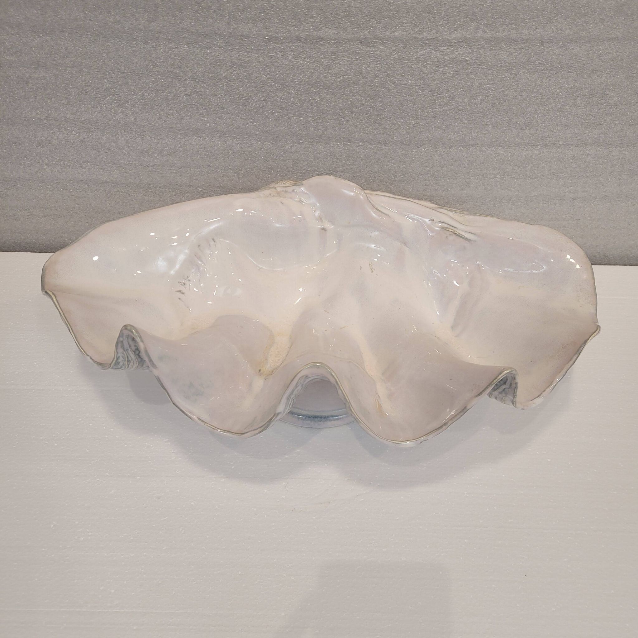 Center of table “Venera” or “Tridacna”, ceramic glass, 70's - Valencia, Spain