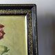 Large antique painting of peonies, signed E. Jacque, late 19th to early 20th century.
