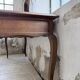 Console bureau en chêne 1960