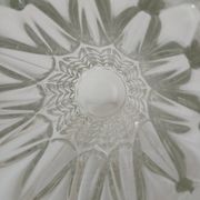 Vase en verre, motif "épis de blé"