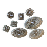 Crystal and glass set