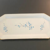 1 plat de service en porcelaine Lourioux