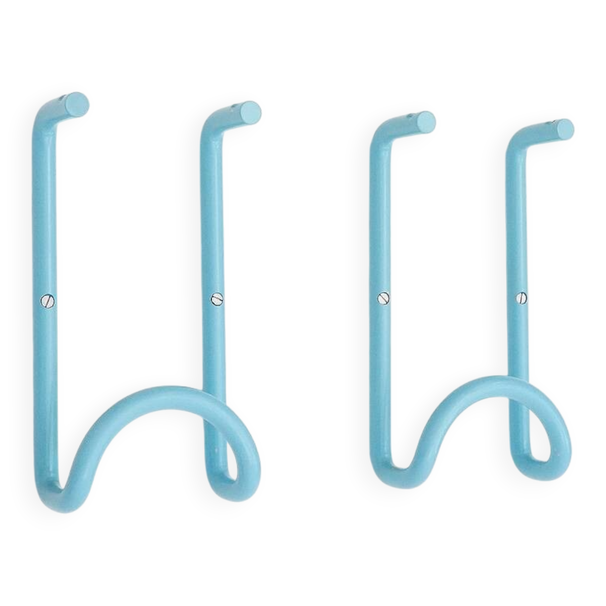 Pair of “Taka” coat hooks by Cesare Rota Nodari for Acerbis, 1970s