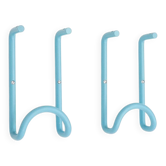 Pair of “Taka” coat hooks by Cesare Rota Nodari for Acerbis, 1970s