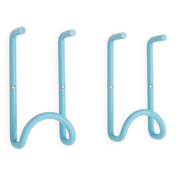 Pair of “Taka” coat hooks by Cesare Rota Nodari for Acerbis, 1970s