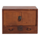 Ancient kodansu in Japanese cedar with compartments and lower drawer, early Taishō-Showa (circa 1915-1945) #24