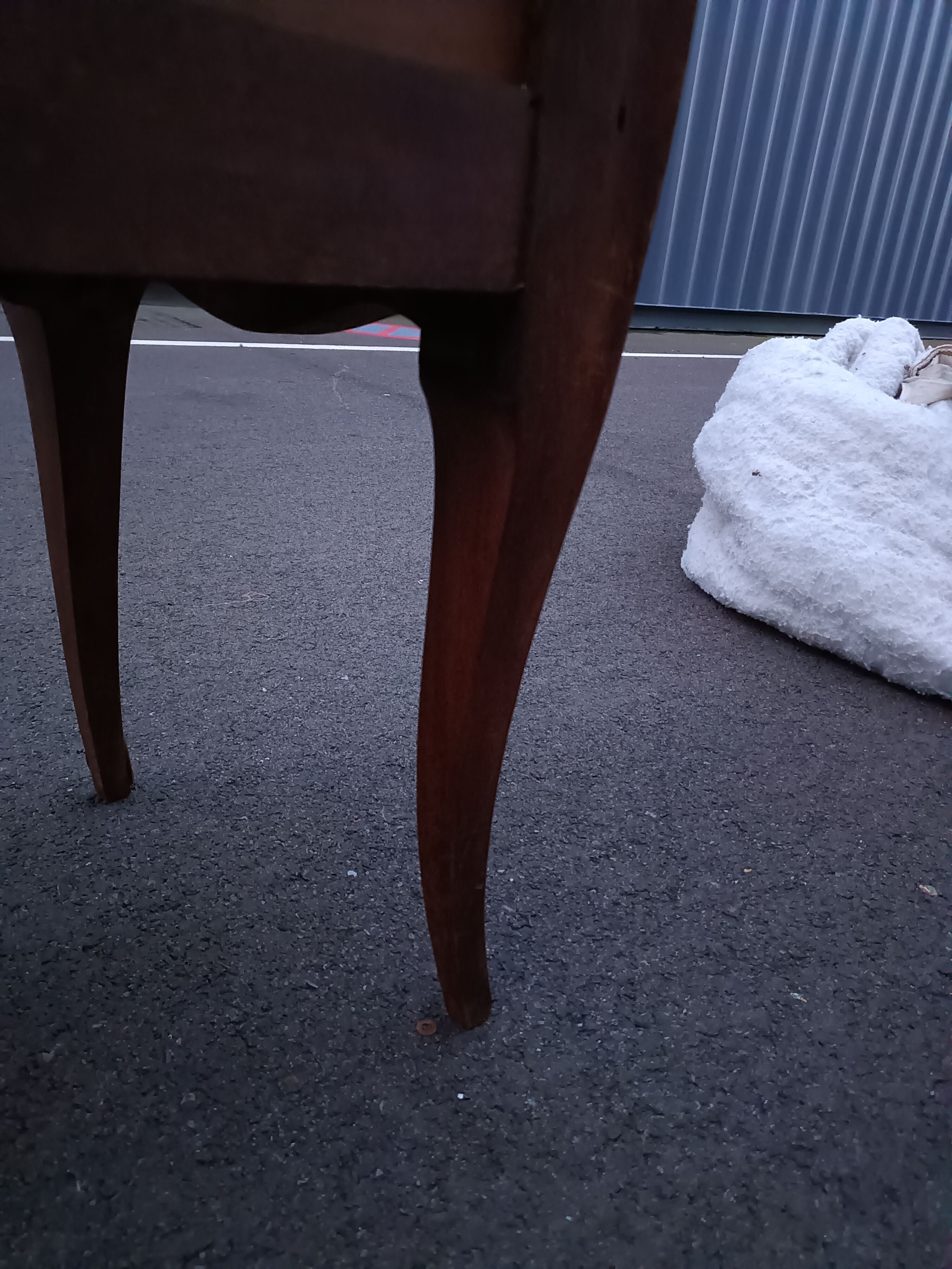 Chest of drawers marquetry marble top
