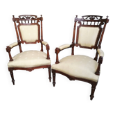 Copie de poltrone antique en style Impero ou Neorinascimentale