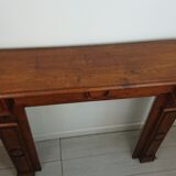 Fireplace chestnut mantle