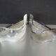 Paire d'appliques vintage Carlo Nason pour Mazzega  Murano