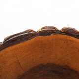 Mid‑Century Rustic French Tree Trunk Stool, France 1940s