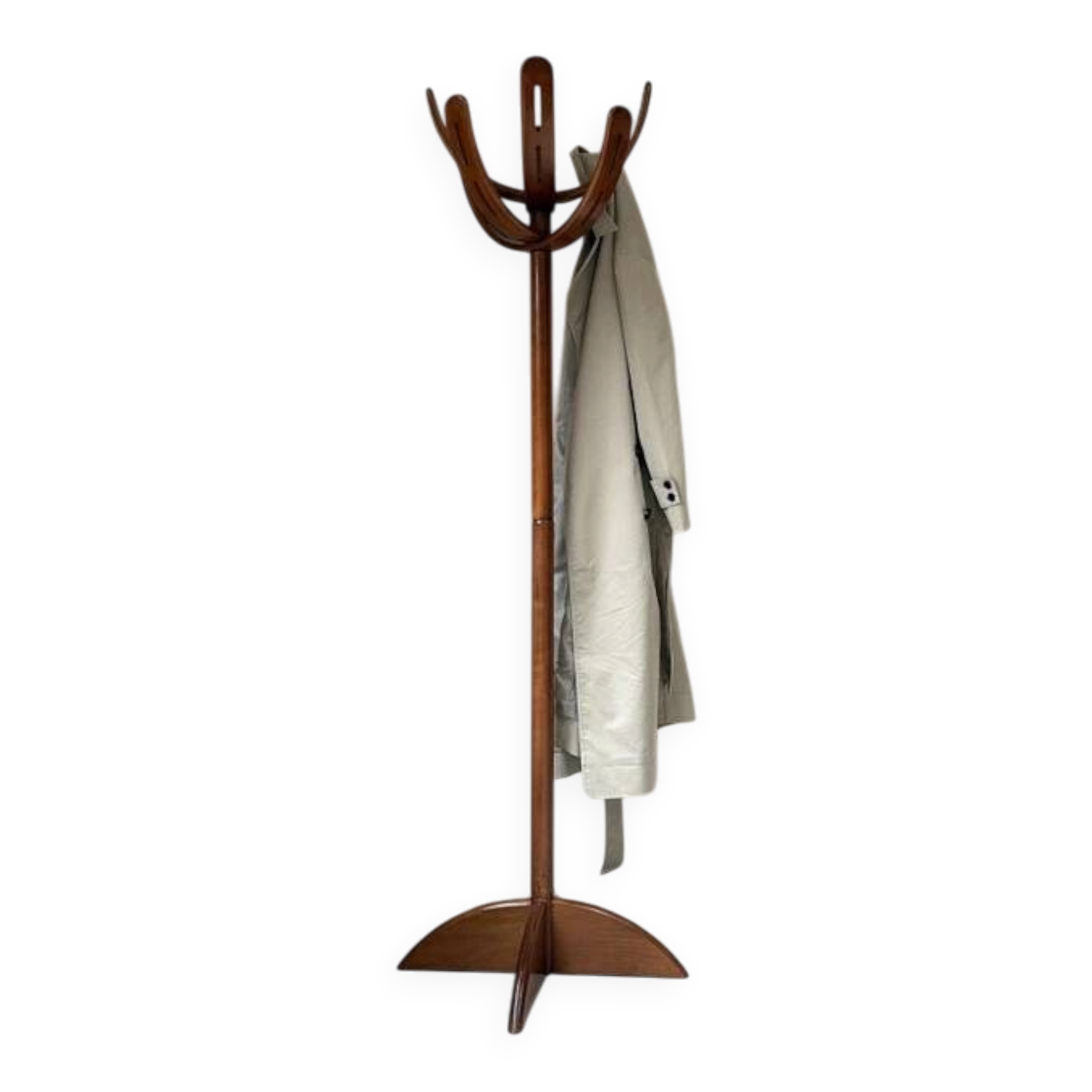 Vintage wooden ‘Cactus’ coat rack by Pallavisini