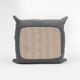 Togo lounge chair and pouf in black fabric by Michel Ducaroy for Ligne Roset, 1973, set of 2