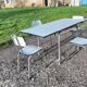 Table et 4 chaises formica vintage de marque Colmon