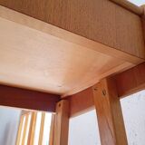 Vintage Scandinavian teak bedside table with drawer, 1960s