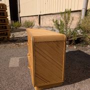 1970s rattan sideboard
