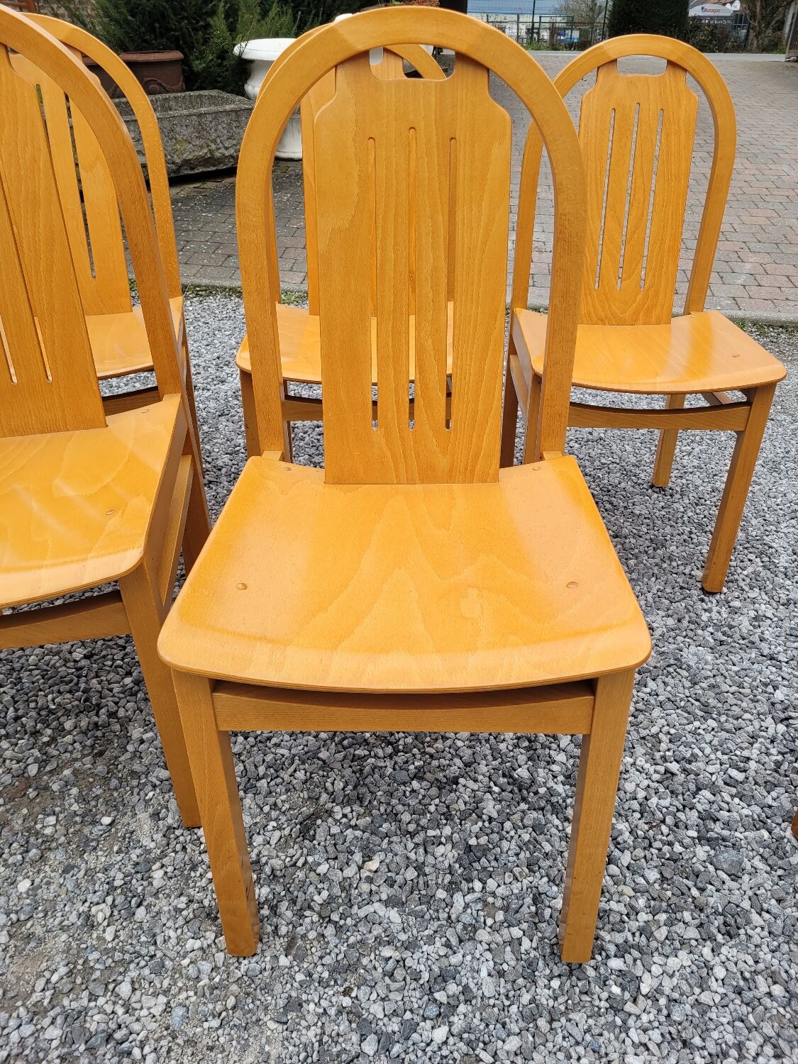 8 Baumann chairs from the 70s