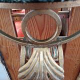 Wrought iron console 1950
