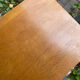 Commode en rotin vintage pied compas