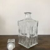 Glass whiskey decanter