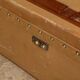 Vintage 20thC Louis Vuitton Car Trunk In Grey Vuittonite Canvas, Paris