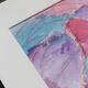Nature morte abstraite #2, 32x32cm, Aquarelle, Pastel, Crayon