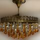 Vintage Murano crystal technology lamp, years 50