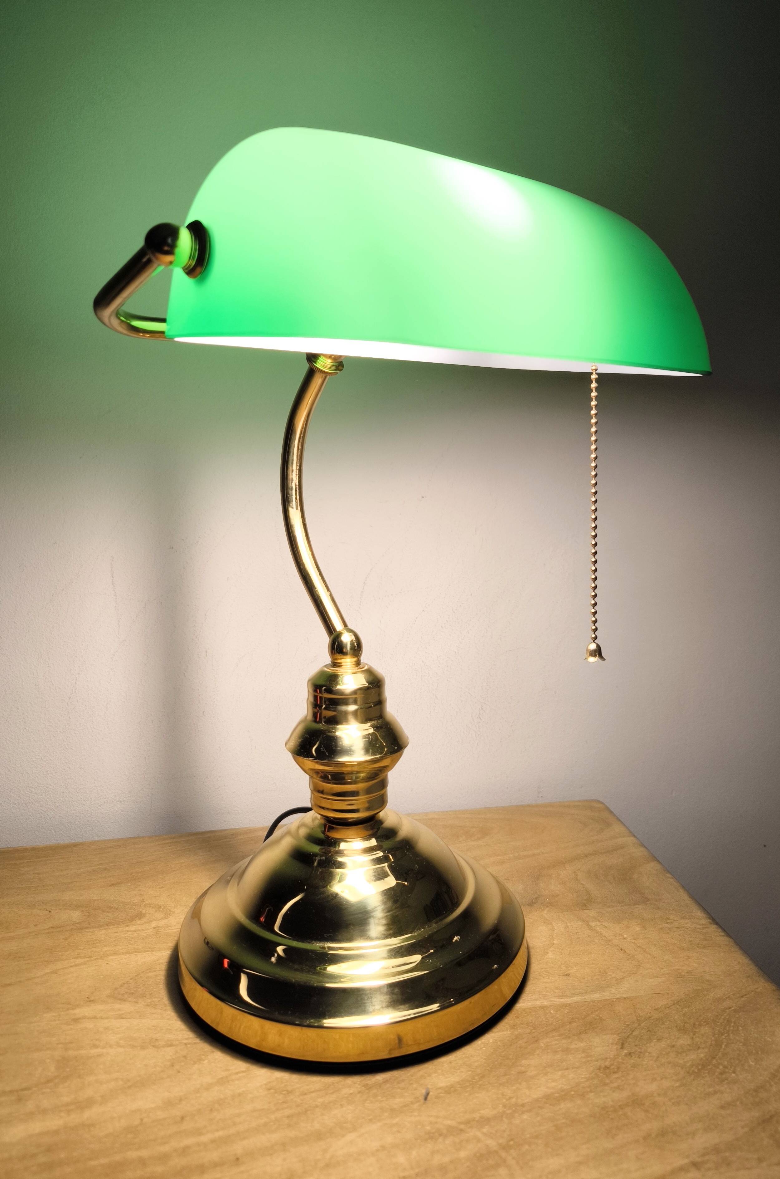 Siglo XX media bank lamp